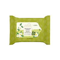 Салфетки очищающие с экскрактом зеленого чая The Saem Healing Tea Garden Green Tea Cleansing Tissue оптом в Хабаровск 